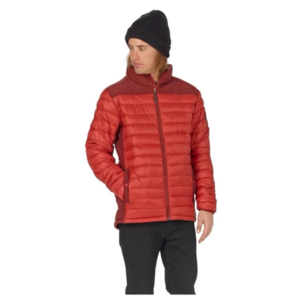 Burton Men's Deep Red Puffer Jacket